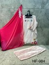 Hoor Tex 984 A To D Malai Satin Embroidery Salwar Kameez 